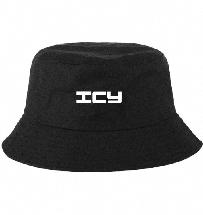 Black Icy Bucket Hat